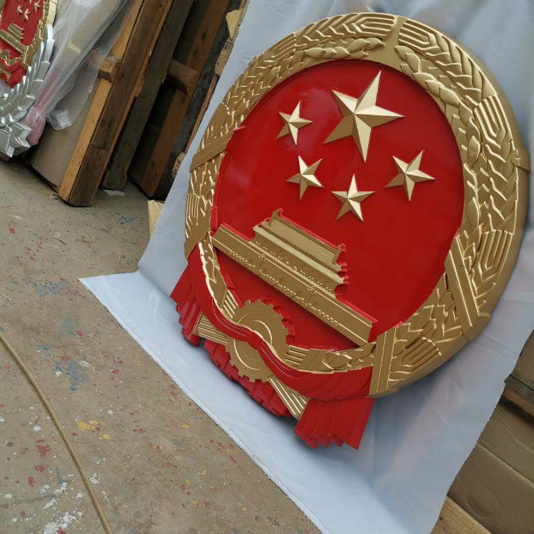 懸掛國(guó)徽廠家定做